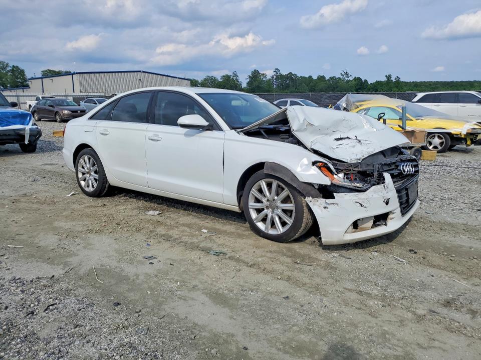 2013 Audi A6 VIN WAUGFAFC3DN068559 COPART salvage auction — FRONT END, Sc - Cert Of Title-Salvage, sold $650 on 2026-07-20 (photo 4)