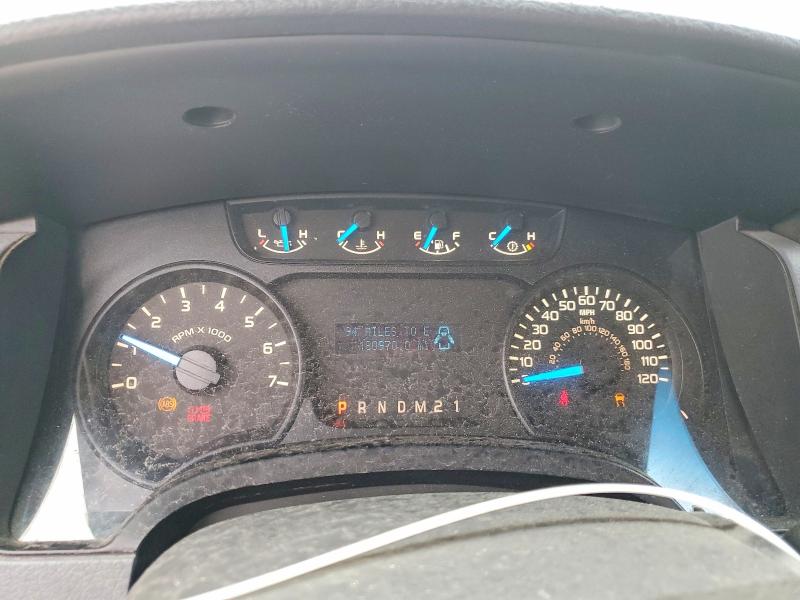 2014 Ford F-150 VIN 1FTFW1EF7EKD95592 COPART salvage auction — REAR END, Ut - Salvage Certificate, sold $2,050 on 2026-07-27 (photo 9)