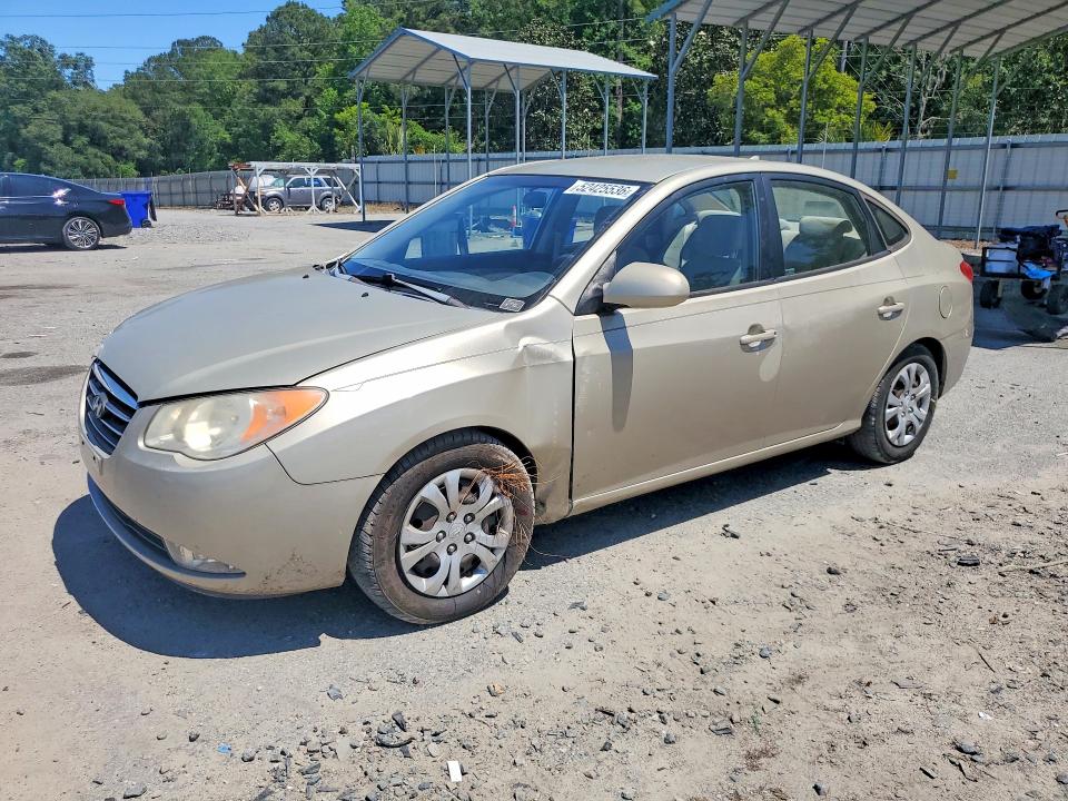 2009 Hyundai Elantra VIN KMHDU46D79U741965 COPART salvage auction — SIDE, Ga - Cert Of Title-Salvage, sold $700 on 2026-07-02 (photo 1)