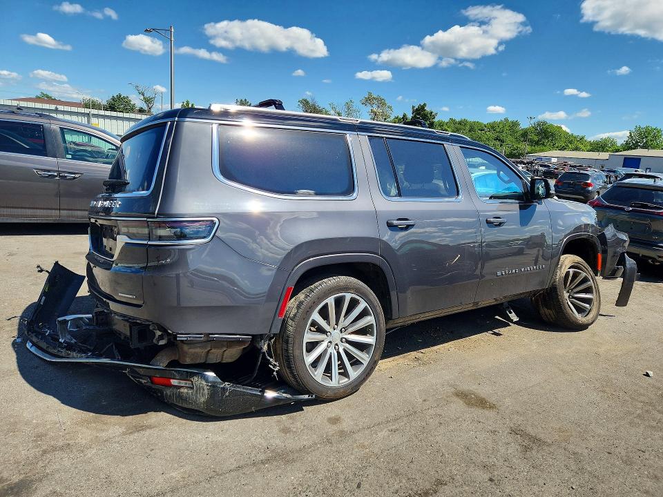 2022 Jeep Grand wagoneer VIN 1C4SJVFJ4NS110712 COPART salvage auction — REAR END, Nj - Cert Of Title-Salvage, sold $6,000 on 2026-07-21 (photo 3)
