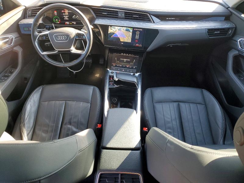 2021 Audi E-tron VIN WA11AAGE0MB012341 COPART salvage auction — REAR END, Pa - Certificate Of Salvage, sold $13,800 on 2026-07-13 (photo 8)