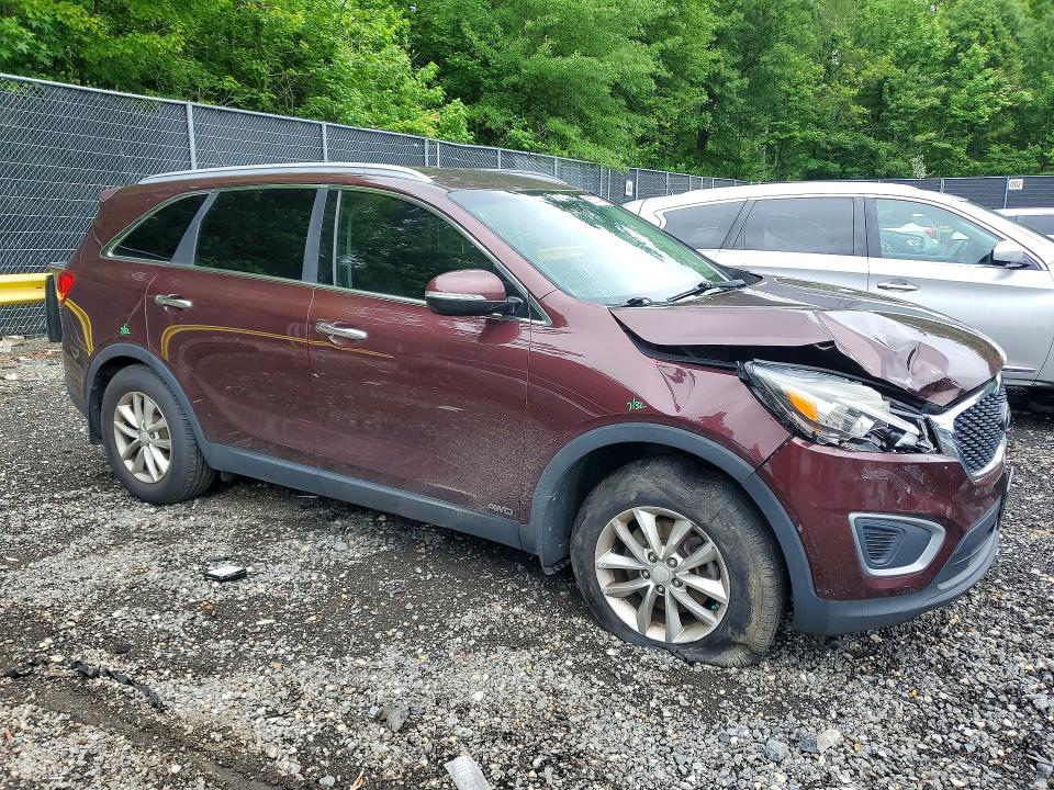 2016 Kia Sorento VIN 5XYPGDA35GG127082 COPART salvage auction — FRONT END, MD - CERT OF SALVAGE < 75% DAMAGE, sold $2,050 on 2026-07-24 (photo 4)