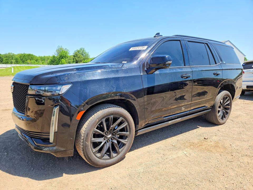 2022 Cadillac VIN 1GYS4GKL5NR138305 COPART salvage auction — HAIL, Oh - Cert Of Title-Salvage, sold $20,800 on 2026-07-23 (photo 1)