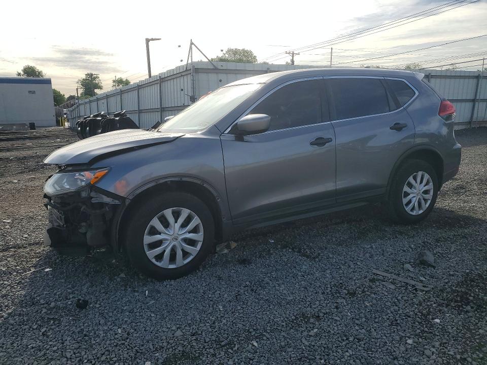2017 Nissan Rogue VIN KNMAT2MV3HP503294 COPART salvage auction — FRONT END, Nj - Cert Of Title-Salvage, sold $1,325 on 2026-07-24 (photo 1)