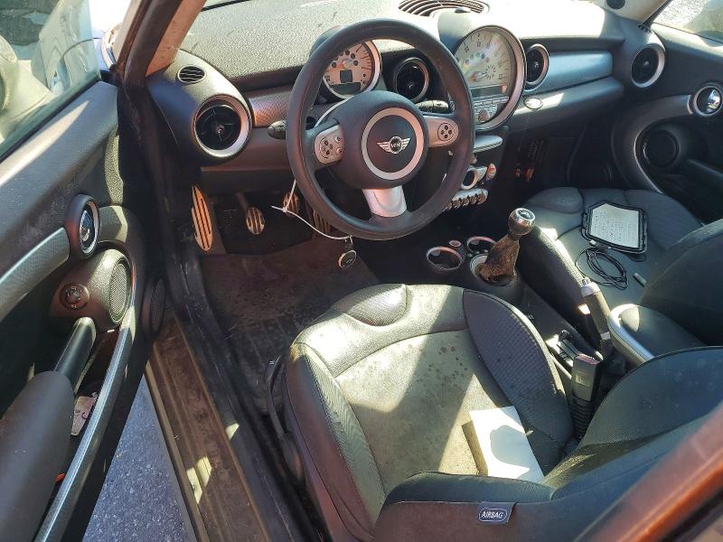 2008 Mini Cooper VIN WMWMF73548TT88597 COPART salvage auction — FRONT END, NC - DEALER ONLY CLEAN TITLE, sold $275 on 2026-07-02 (photo 8)