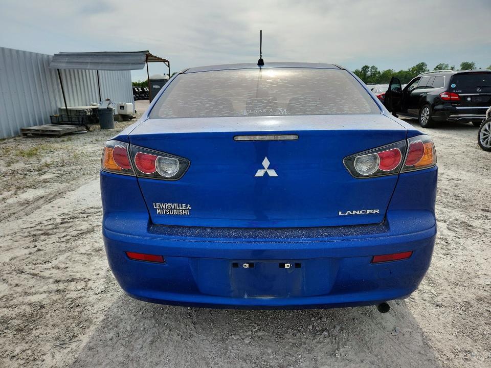 2010 Mitsubishi Lancer VIN JA32U2FU5AU013449 COPART salvage auction — FRONT END, TX - SALVAGE VEHICLE TITLE (P), sold $650 on 2026-07-31 (photo 6)