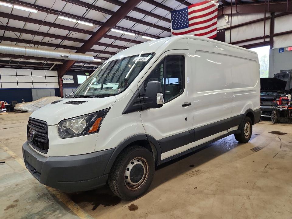 2017 Ford Transit VIN 1FTYE2CM5HKA12336 COPART salvage auction — SIDE, MI - CERTIFICATE OF TITLE, sold $4,100 on 2026-08-21 (photo 1)