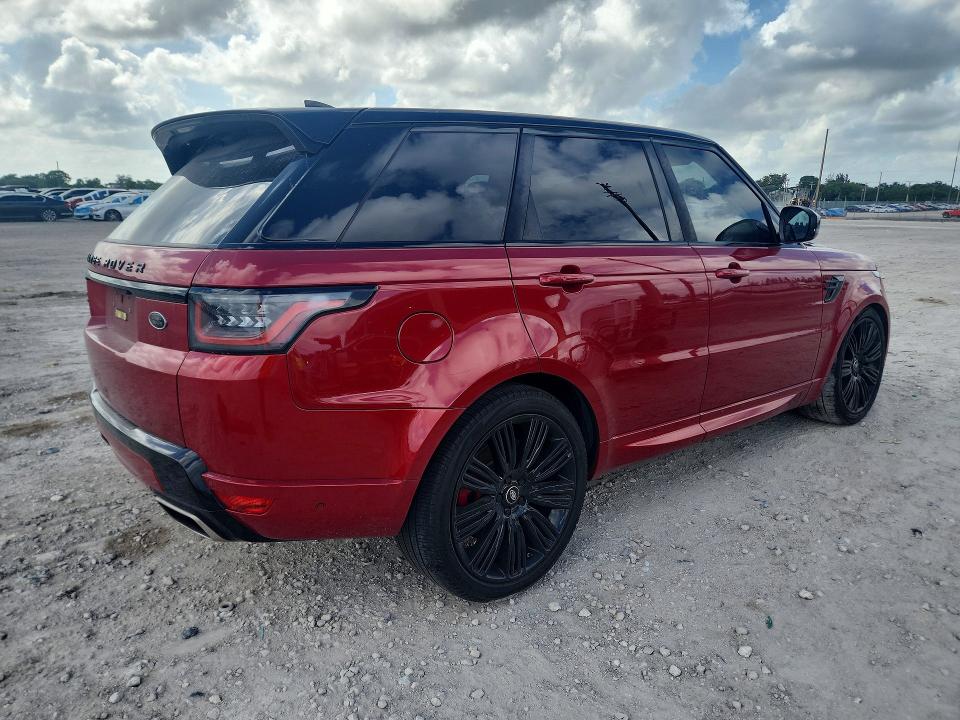 2021 Land rover RANGE ROVER VIN SALWR2SE4MA768237 COPART salvage auction — FRONT END, Fl - Cert Of Title Slvg Rebuildable, sold $6,800 on 2026-07-28 (photo 3)
