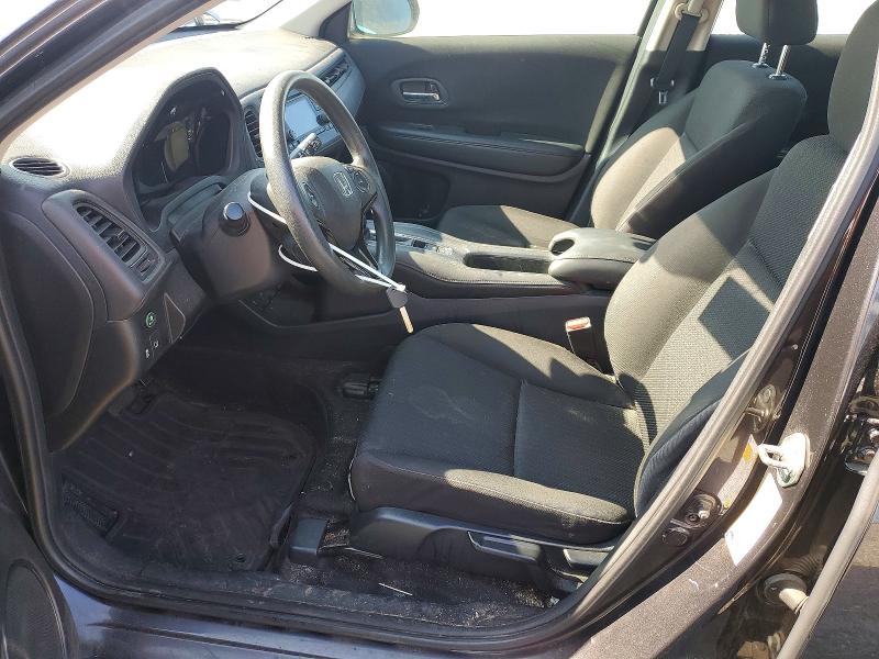 2018 Honda Hr-v VIN 3CZRU6H31JG700081 COPART salvage auction — FRONT END, Ca - Salvage Certificate, sold $60 on 2026-07-02 (photo 7)