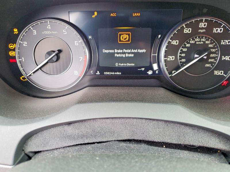 2021 Acura Rdx VIN 5J8TC1H5XML005626 COPART salvage auction — FRONT END, Ca - Salvage Certificate, sold $7,100 on 2026-07-29 (photo 9)