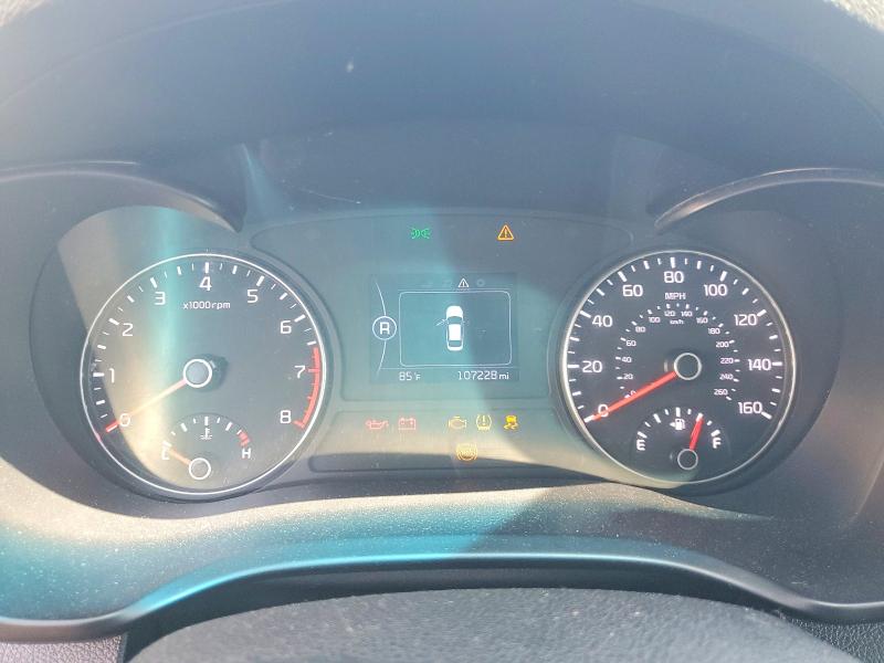 2018 Kia Optima VIN 5XXGT4L36JG188574 COPART salvage auction — FRONT END, WA - CERT OF OWNERSHIP-REBUILT, sold $200 on 2026-07-13 (photo 9)