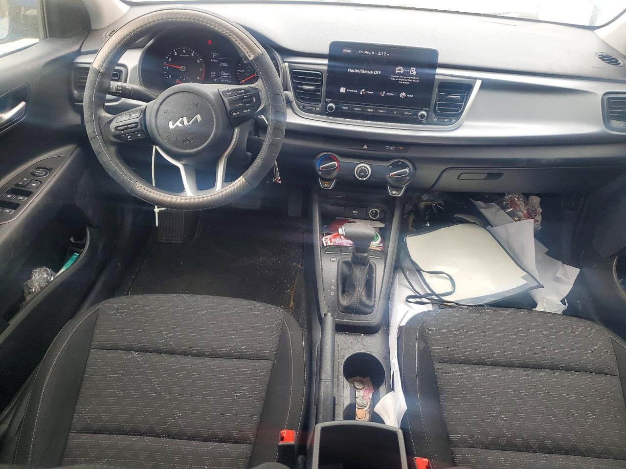 2023 Kia Rio VIN 3KPA24AD0PE626835 COPART salvage auction — Front End, MO - SALVAGE CERTIFICATE OF TITLE, sold $3,150 on 2026-06-25 (photo 8)