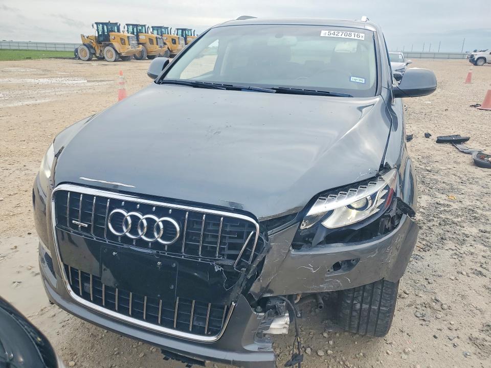 2014 Audi VIN WA1LGAFE3ED002207 COPART salvage auction — FRONT END, Tx - Salvage Vehicle Title, sold $500 on 2026-07-02 (photo 5)