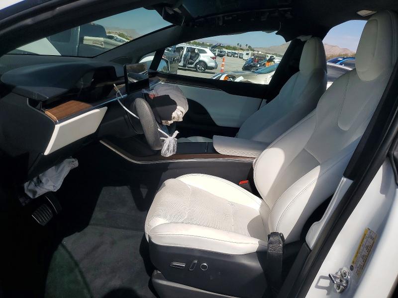 2023 Tesla Model x VIN 7SAXCBE50PF374662 COPART salvage auction — FRONT END, Nv - Salvage Title, sold $23,000 on 2026-07-02 (photo 7)