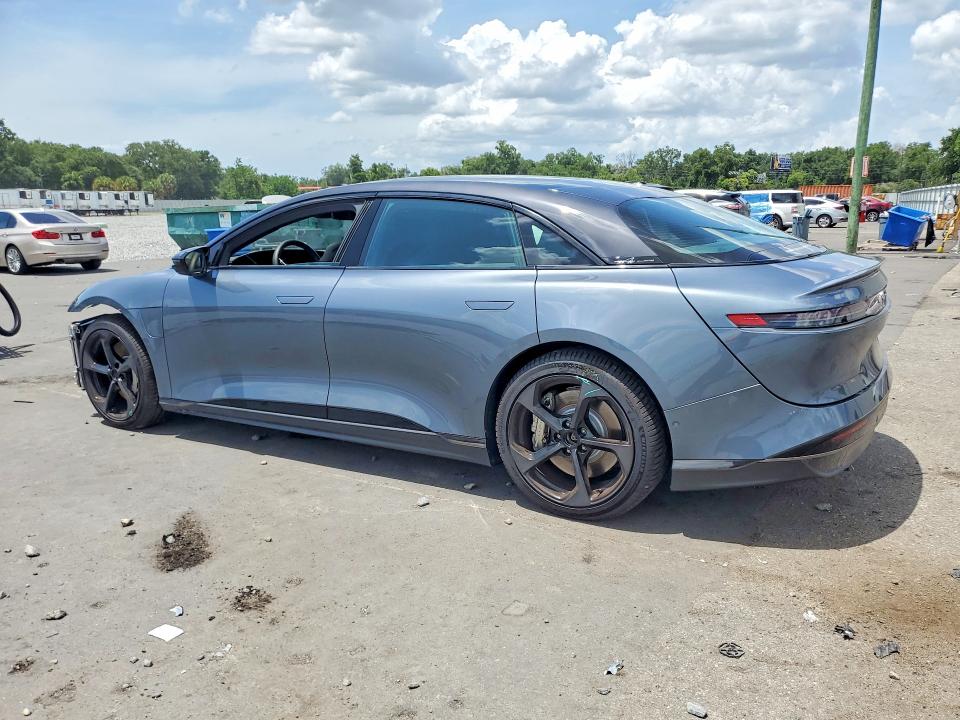 2026 Lucid Air VIN 50EA1GBA4TA005311 COPART salvage auction — FRONT END, Fl - Cert Of Title Slvg Rebuildable, sold $25,500 on 2026-07-20 (photo 2)