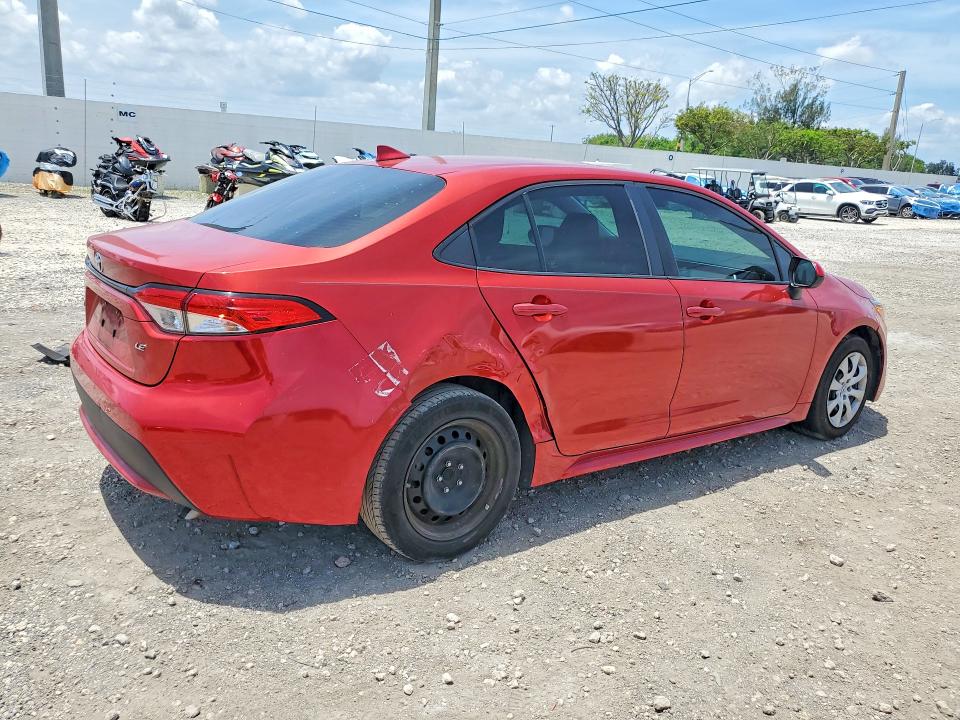 2020 Toyota VIN 5YFEPRAE2LP039327 COPART salvage auction — REAR END, Fl - Cert Of Title Slvg Rebuildable, sold $5,900 on 2026-07-15 (photo 3)