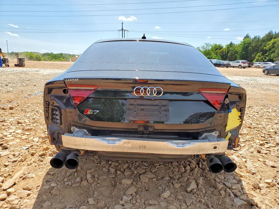 2017 Audi S7 VIN WAUWFAFC9HN046180 COPART salvage auction — FRONT END, Nc - Salvage Certificate Of Title, sold $7,600 on 2026-07-20 (photo 6)
