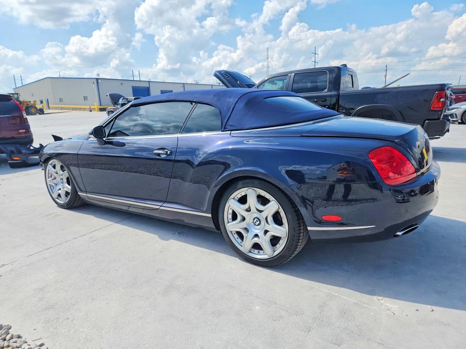 2008 Bentley Continental VIN SCBDR33W88C057519 COPART salvage auction — FRONT END, Tx - Certificate Of Title, sold $8,700 on 2026-07-21 (photo 2)