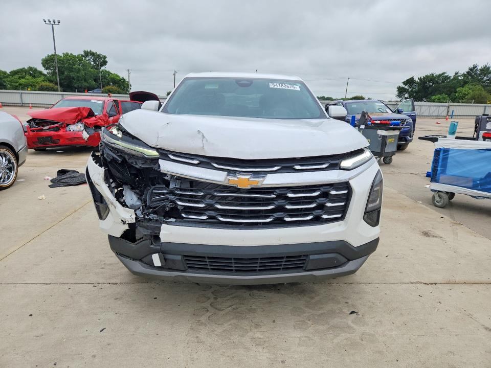 2026 Chevrolet Equinox VIN 3GNAXHEG4TL300062 COPART salvage auction — FRONT END, Tx - Salvage Vehicle Title, sold $7,100 on 2026-07-02 (photo 5)