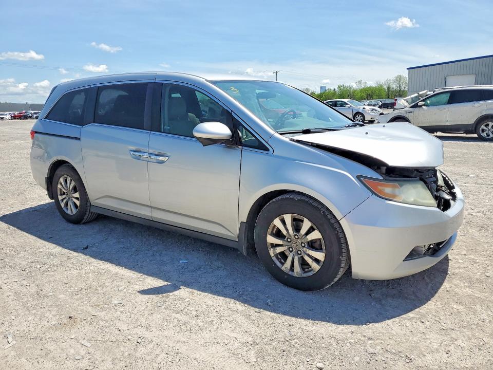 2014 Honda VIN 5FNRL5H47EB100141 COPART salvage auction — FRONT END, PA - CERTIFICATE OF SALVAGE, sold $425 on 2026-07-06 (photo 4)