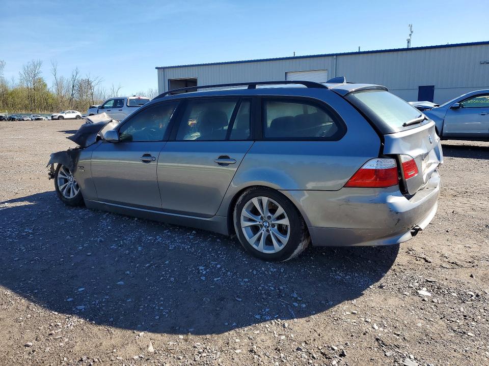 2009 BMW 5 series VIN WBAPT73539CX02523 COPART salvage auction — BURN, NY - MV-907A SALVAGE CERTIFICATE, sold $225 on 2026-07-13 (photo 2)