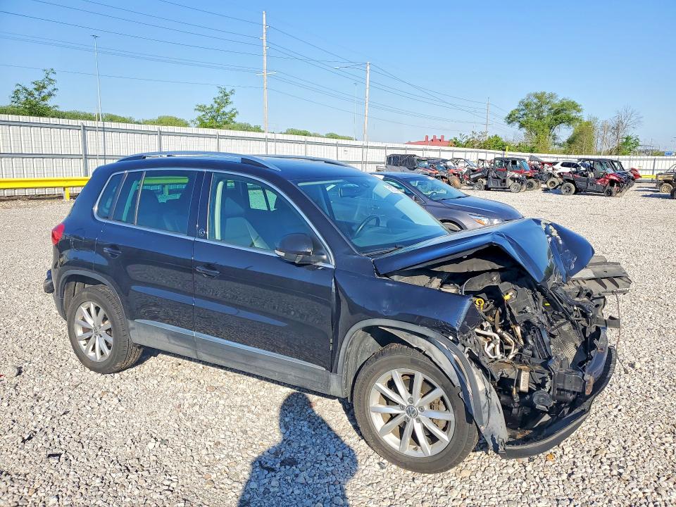 2017 Volkswagen VIN WVGSV7AX3HK016218 COPART salvage auction — FRONT END, Ia - Cert Of Title-Salvage Title, sold $1,450 on 2026-07-10 (photo 4)