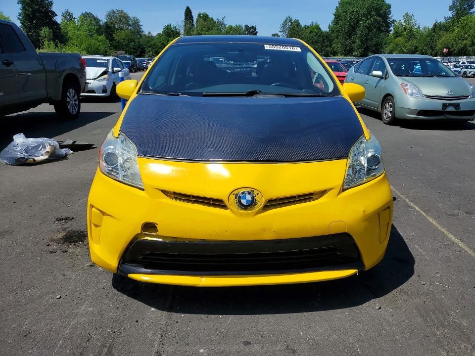 2013 Toyota VIN JTDKN3DU0D5539378 COPART salvage auction — REAR END, Or - Salvage Title Certificate, sold $825 on 2026-07-20 (photo 5)