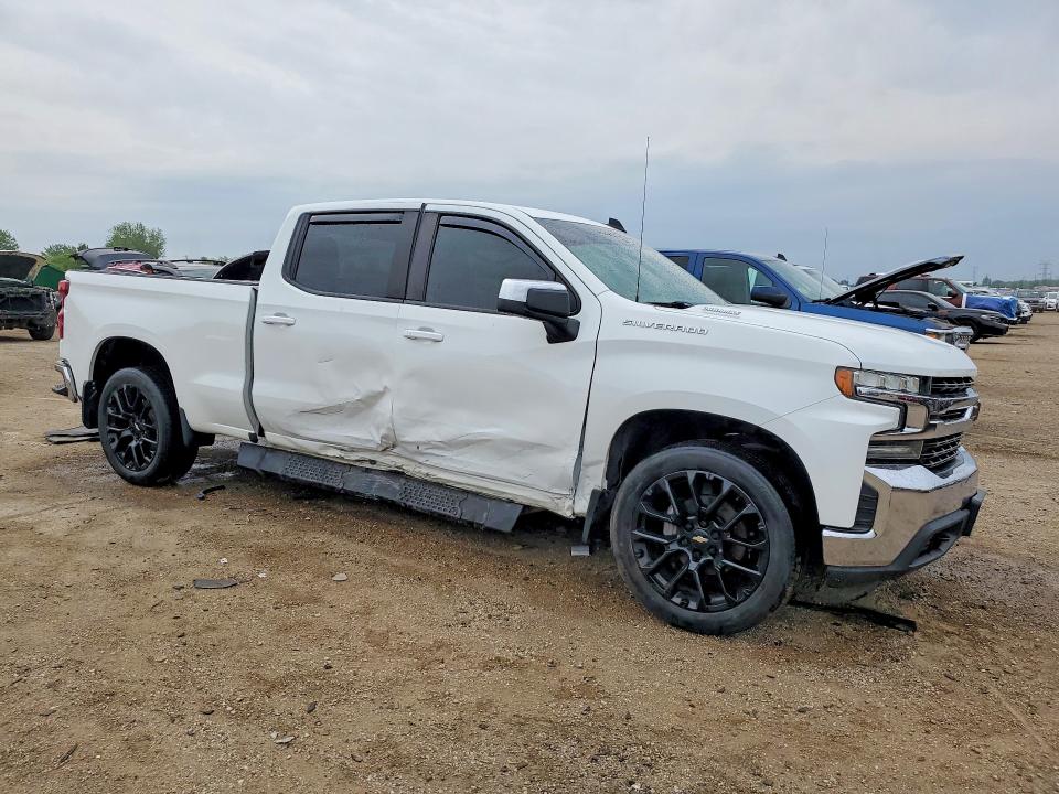 2021 Chevrolet Silverado VIN 1GCUYDETXMZ183333 COPART salvage auction — SIDE, Il - Salvage Certificate, sold $13,000 on 2026-07-09 (photo 4)