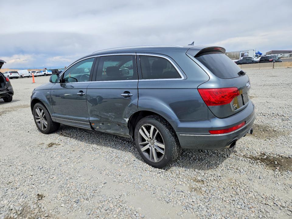 2015 Audi Q7 VIN WA1LGAFE5FD028048 COPART salvage auction — SIDE, Co - Public - Salvage Title, sold $3,450 on 2026-07-07 (photo 2)