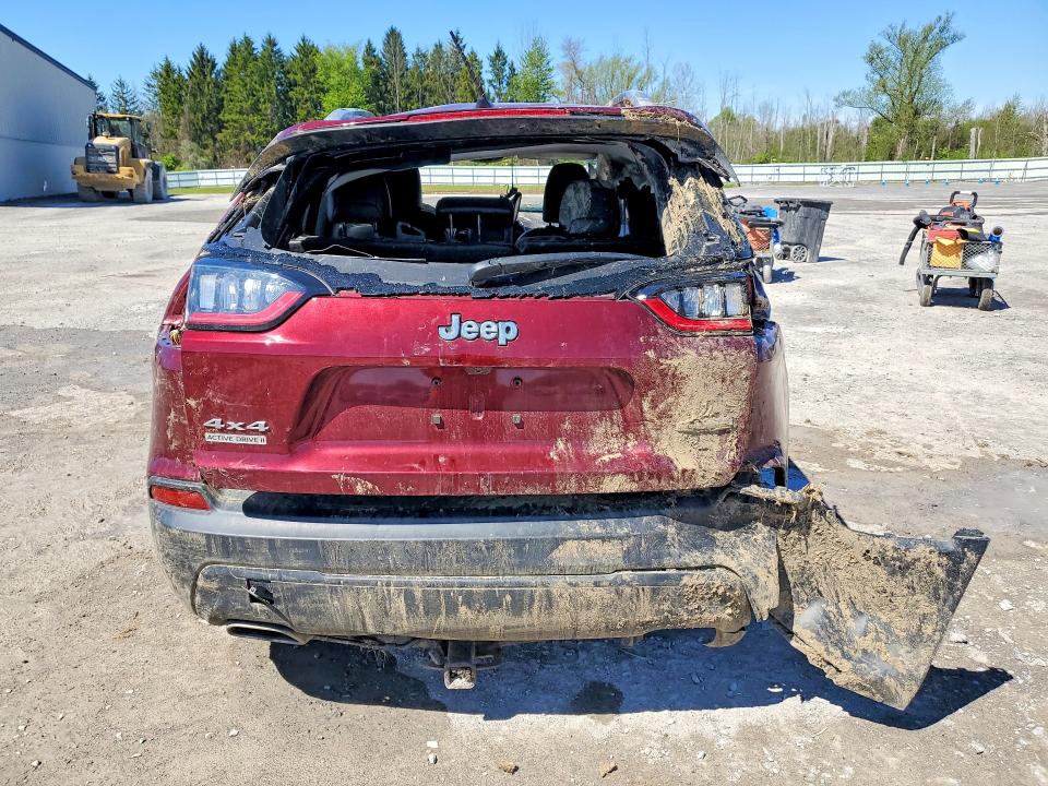 2019 Jeep Cherokee VIN 1C4PJMLXXKD137311 COPART salvage auction — ROLLOVER, NY - MV907A-PARTS ONLY, sold $450 on 2026-07-27 (photo 6)