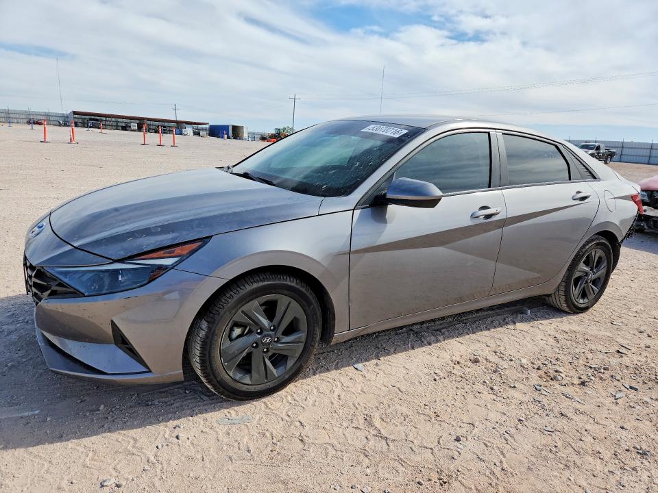 2022 Hyundai Elantra VIN KMHLM4AGXNU254072 COPART salvage auction — REAR END, Tx - Salvage Vehicle Title, sold $5,400 on 2026-07-15 (photo 1)
