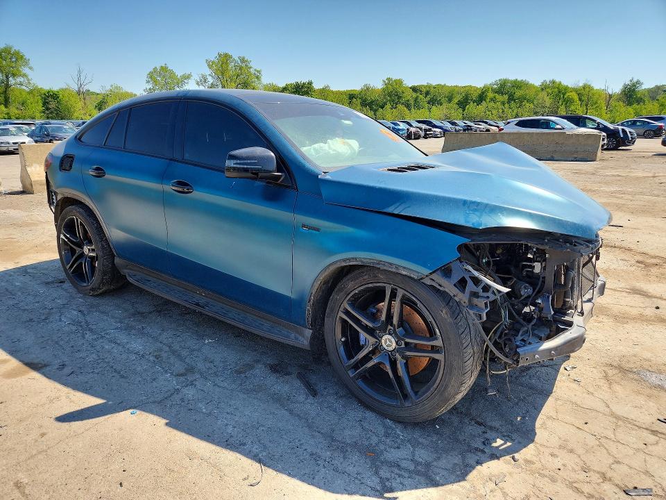 2019 Mercedes-benz Gle VIN 4JGED6EB1KA151414 COPART salvage auction — FRONT END, Ny - Mv-907A Salvage Certificate, sold $9,900 on 2026-08-02 (photo 4)