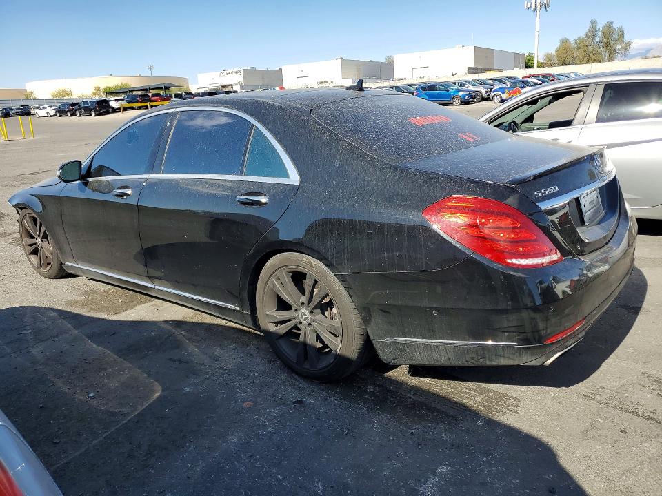 2015 Mercedes-benz S class VIN WDDUG8CB1FA116020 COPART salvage auction — MINOR DENT/SCRATCHES, Nv - Certificate Of Title, sold $5,900 on 2026-07-08 (photo 2)