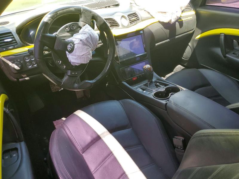 2013 Maserati Granturismo VIN ZAM45VLA8D0069105 COPART salvage auction — FRONT END, Ca - Salvage Certificate, sold $4,650 on 2026-08-10 (photo 8)