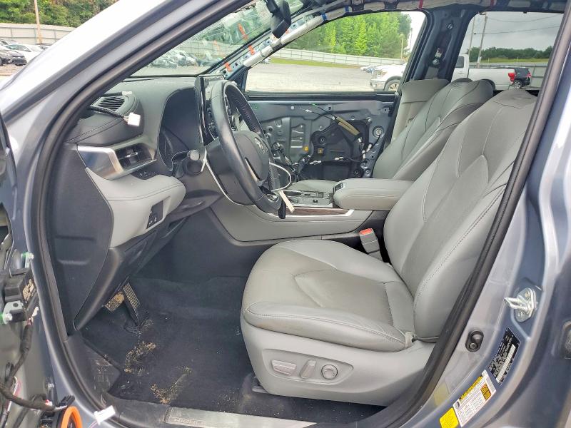 2021 Toyota VIN 5TDYZRAH5MS084854 COPART salvage auction — HAIL, MS - CERT OF TITLE - HAIL SALVAGE, sold $11,100 on 2026-07-29 (photo 7)