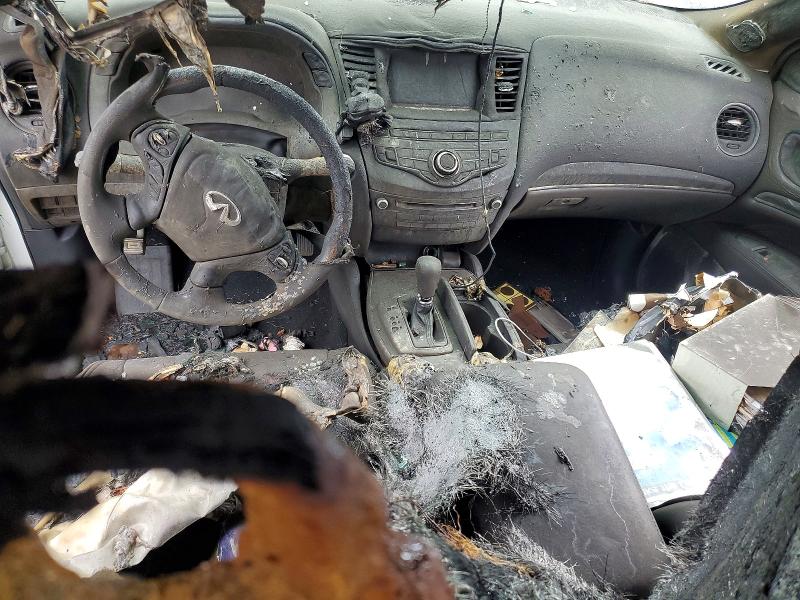 2014 Infiniti Qx60 VIN 5N1AL0MM4EC530837 COPART salvage auction — BURN, Il - Salvage Certificate, sold $600 on 2026-07-09 (photo 8)