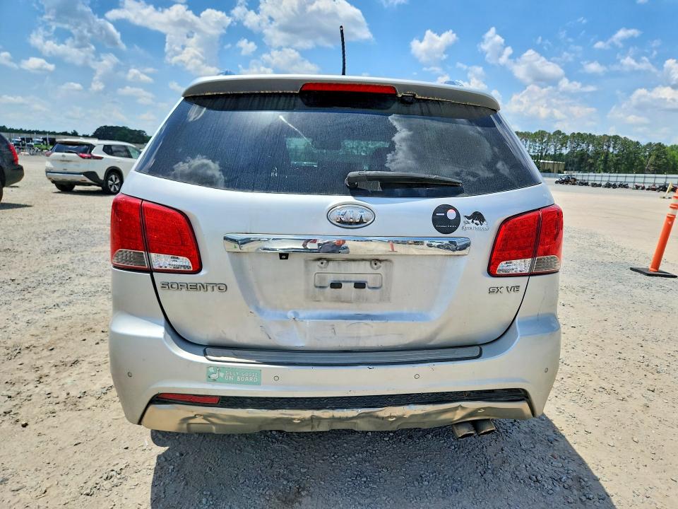 2012 Kia VIN 5XYKWDA23CG195525 COPART salvage auction — FRONT END, NC - SALVAGE CERTIFICATE OF TITLE, sold $550 on 2026-07-27 (photo 6)