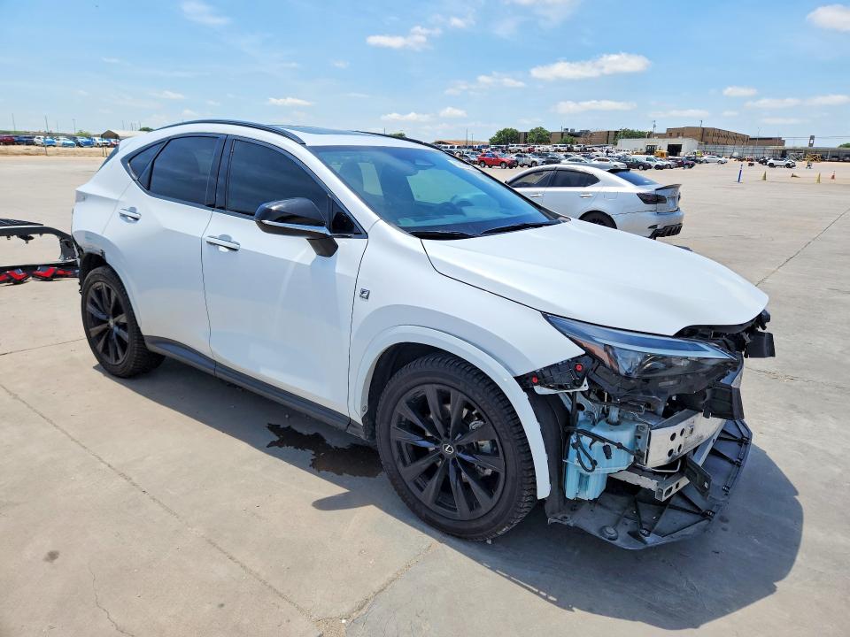 2022 Lexus Nx VIN 2T2KGCEZ3NC004095 COPART salvage auction — FRONT END, Salvage Title, sold $19,300 on 2026-07-30 (photo 4)