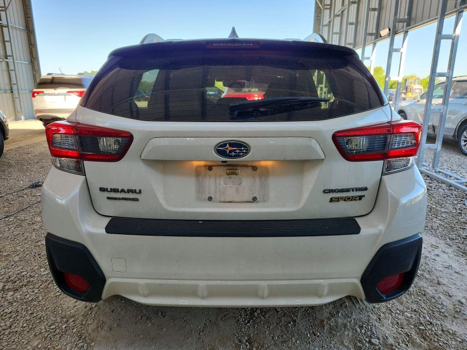2022 Subaru Xv VIN JF2GTHSC0NH213326 COPART salvage auction — HAIL, Salvage Title, sold $800 on 2026-07-21 (photo 6)