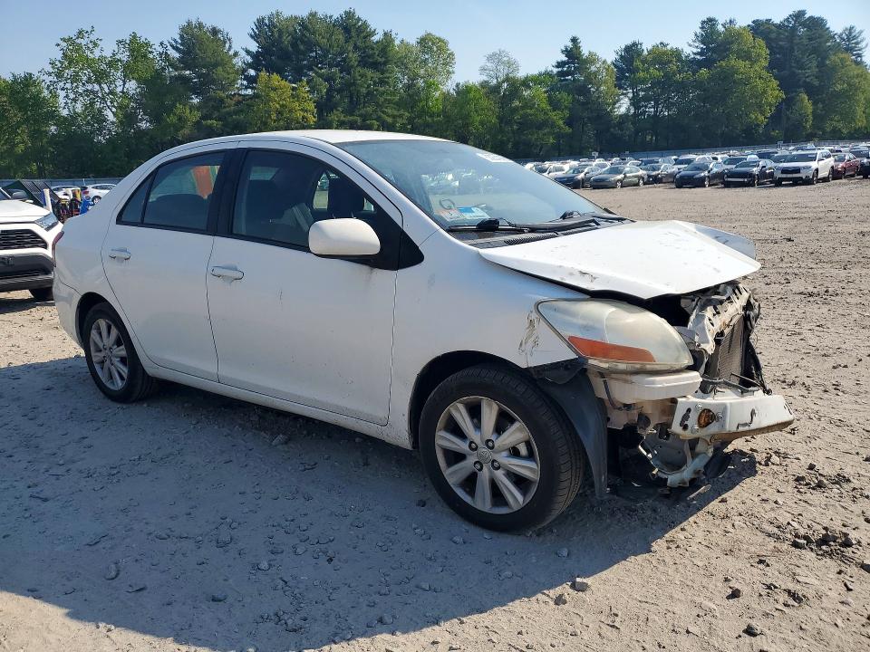 2009 Toyota Yaris VIN JTDBT903091343669 COPART salvage auction — FRONT END, Ma - Cert Of Title-Reconstrctd Coll, sold $950 on 2026-07-20 (photo 4)
