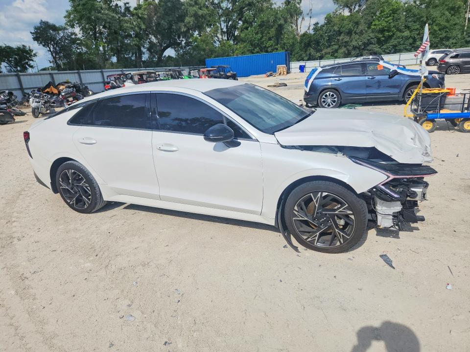 2025 Kia K5 VIN KNAG64J78S5301036 COPART salvage auction — FRONT END, Fl - Certificate Of Destruction, sold $7,300 on 2026-07-14 (photo 4)
