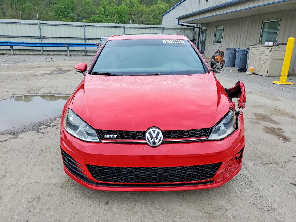2015 Volkswagen Gti VIN 3VWYT7AU1FM057329 COPART salvage auction — FRONT END, Pa - Certificate Of Salvage, sold $5,100 on 2026-07-02 (photo 5)
