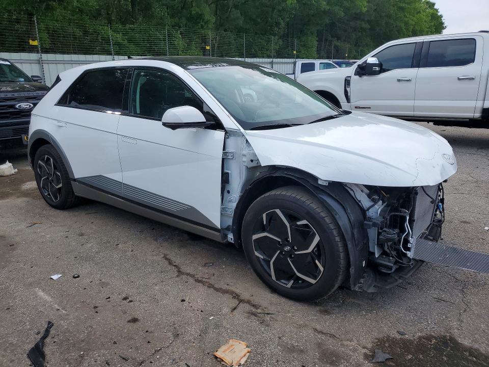 2024 Hyundai Ioniq VIN KM8KR4DEXRU309150 COPART salvage auction — FRONT END, Ga - Cert Of Title-Salvage, sold $11,900 on 2026-07-31 (photo 4)