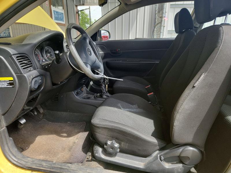 2010 Hyundai Accent VIN KMHCM3ACXAU162574 COPART salvage auction — REAR END, In - Cert Of Title-Salvage Title, sold $350 on 2026-07-27 (photo 7)
