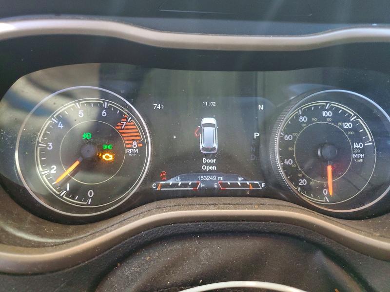 2016 Jeep Cherokee VIN 1C4PJMDS9GW241593 COPART salvage auction — NORMAL WEAR, VA - CERTIFICATE OF TITLE, sold $1,050 on 2026-07-09 (photo 9)
