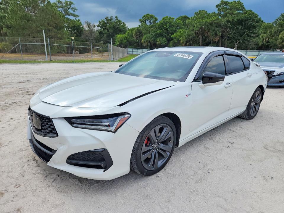 2022 Acura Tlx VIN 19UUB5F51NA002015 — COPART salvage auction photo