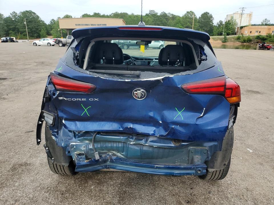 2023 Buick Encore VIN KL4MMBS27PB130561 COPART salvage auction — REAR END, Sc - Cert Of Title-Salvage, sold $3,200 on 2026-07-17 (photo 6)