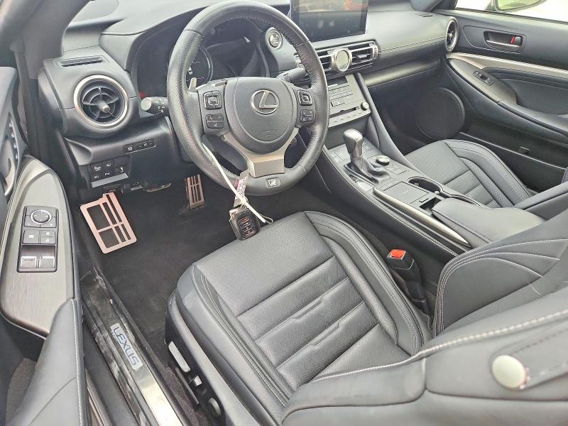 2023 Lexus VIN JTHGA5BC6P5012519 COPART salvage auction — HAIL, TX - CERTIFICATE OF TITLE, sold $20,700 on 2026-07-24 (photo 8)