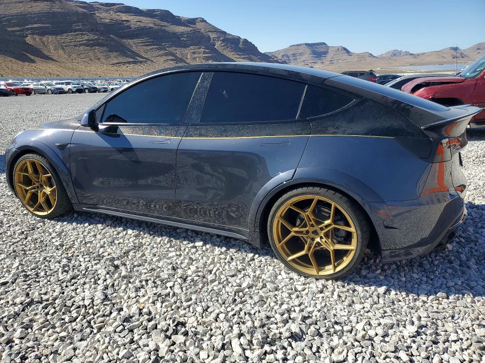 2021 Tesla Model y VIN 5YJYGDEE1MF293733 COPART salvage auction — UNDERCARRIAGE, NV - SALVAGE TITLE, sold $9,500 on 2026-07-22 (photo 2)
