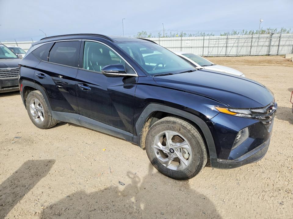 2023 Hyundai Tucson VIN KM8JCCAE8PU200324 COPART salvage auction — FRONT END, AB - BOS - SALVAGE, sold $7,100 on 2026-07-02 (photo 4)